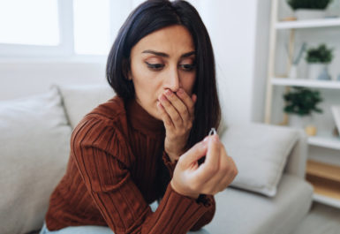 Une femme qui demande le divorce